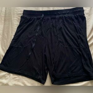 Large Little Sleepies Men’s black pajamas shorts